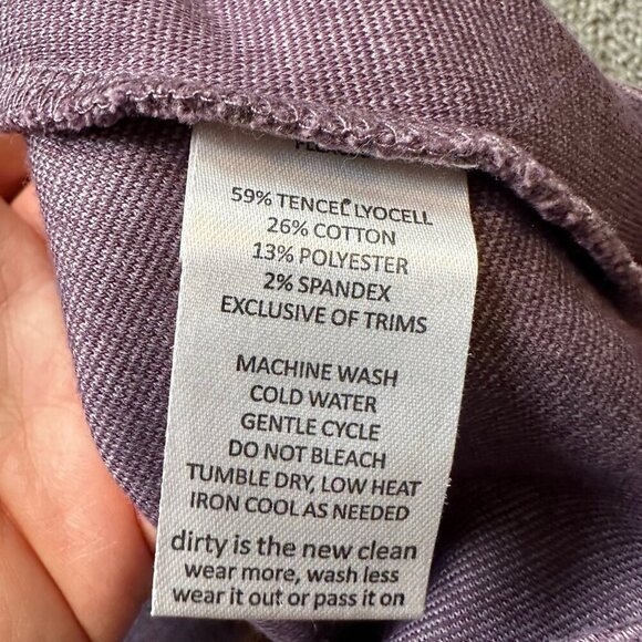 Horny Toad Mid Length Purple Wrap Gorpcore Outdoor Dress Size Medium - Picture 2 of 6